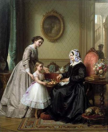 La Fete de la Grandmere, Josephus Laurentius Dyckmans